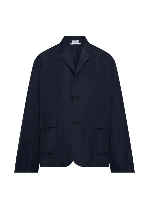 Thom Browne Light Memory Tech Packable Sportcoat in Blue