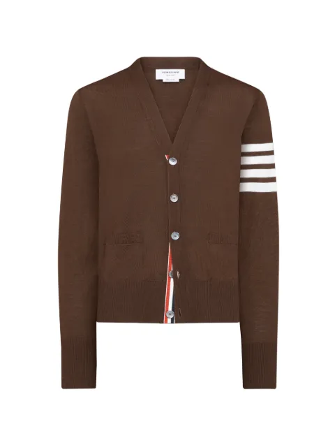 Thom Browne 4-Bar V-neck cardigan
