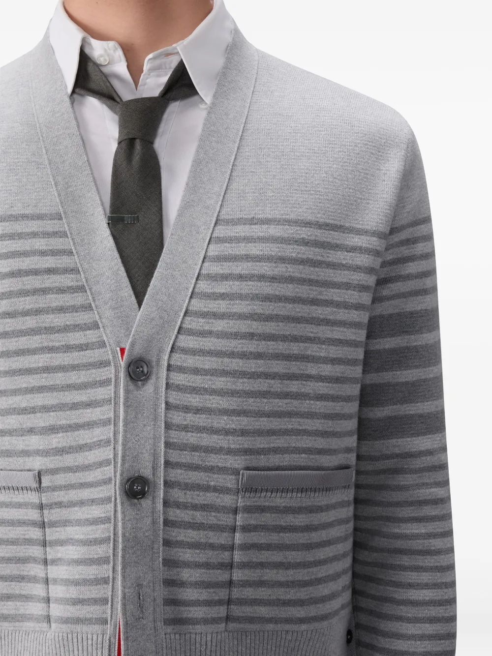 Thom Browne Gestreept vest Grijs