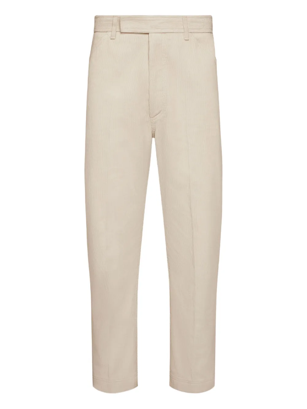 Thom Browne Chino affusolati a coste - Toni neutri