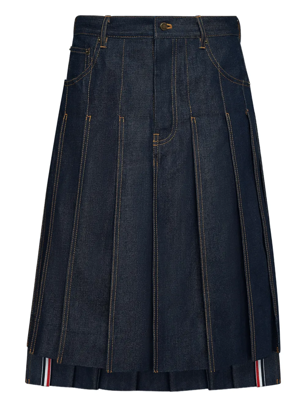 Thom Browne falda Selvedge | azul | Image 1