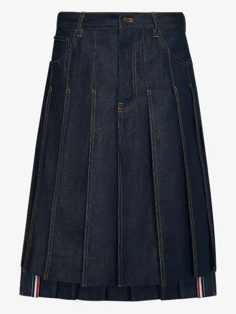 Thom Browne Rock mit Falten