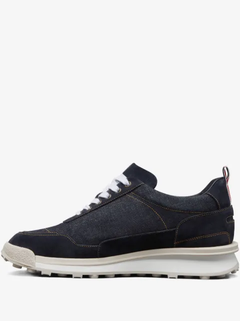 Thom Browne selvedge denim Tech Runner Alumni sneakers