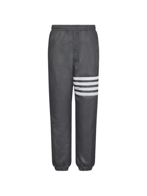 Thom Browne shiny ripstop 4-Bar track trousers