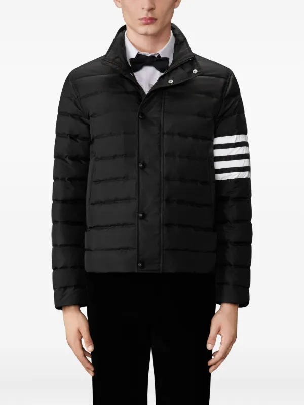 Thom Browne 4BAR ジャケット | ブラック | FARFETCH JP