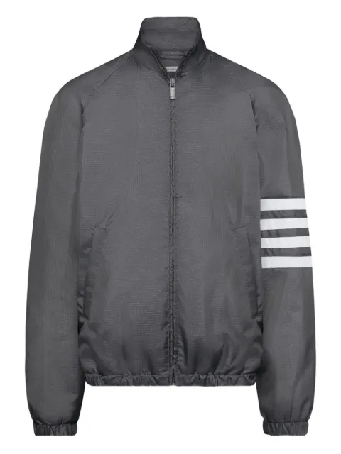 Thom Browne ripstop four-bar stripe-detail jacket