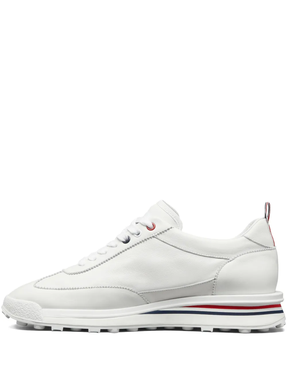 Thom Browne Sneakers in pelle - Bianco
