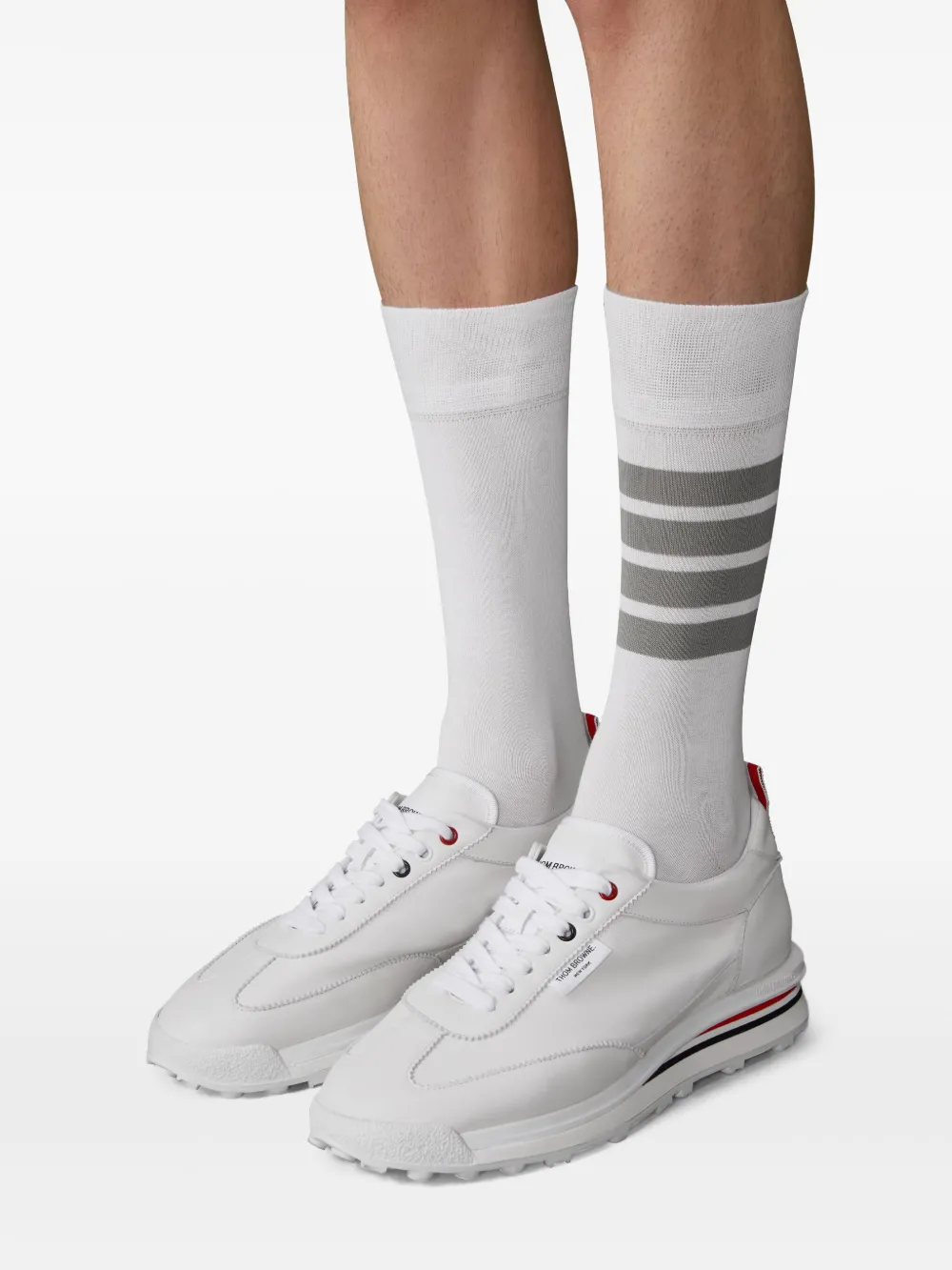 Thom Browne Leren sneakers Wit