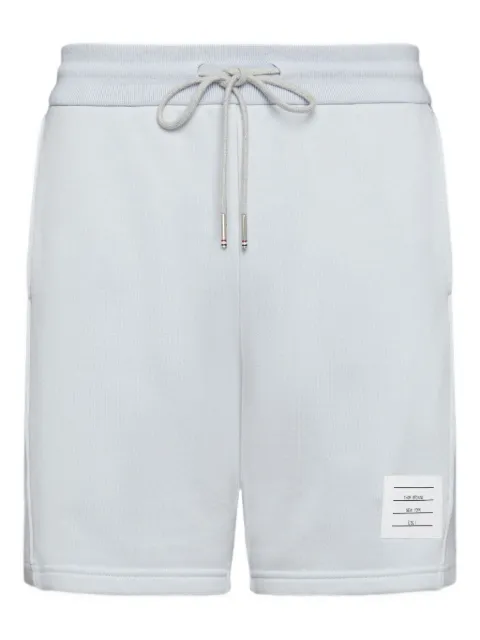 Thom Browne loopback four-bar track shorts