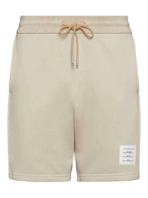 Thom Browne loopback four-bar track shorts