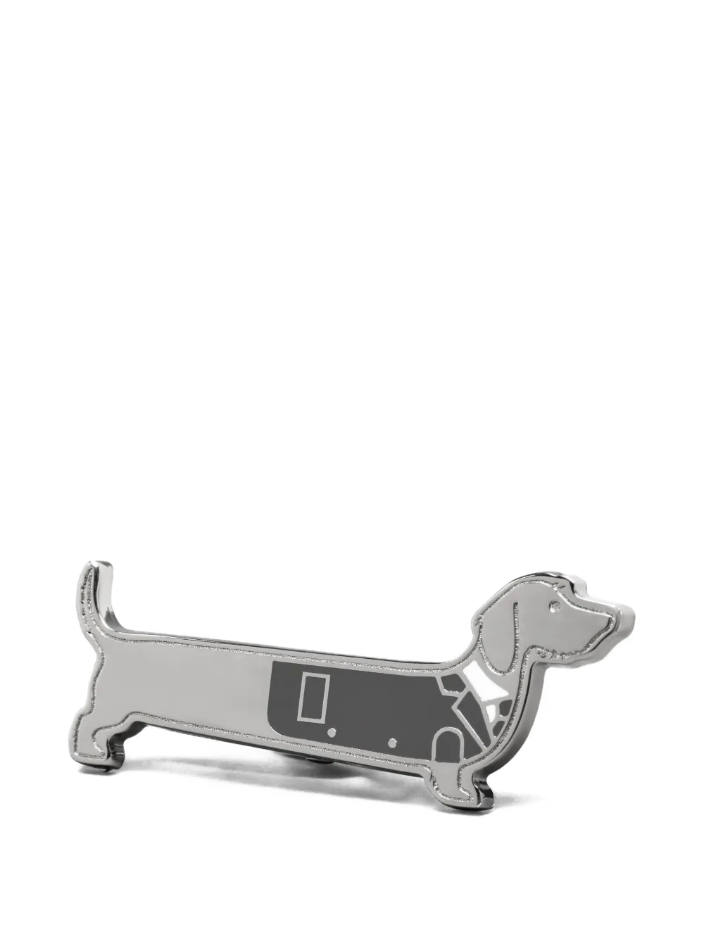  Thom Browne Limousine Hector Tie Bar - Silver 