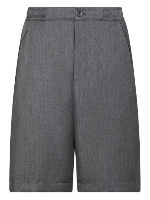 Thom Browne Classic twill backstrap shorts