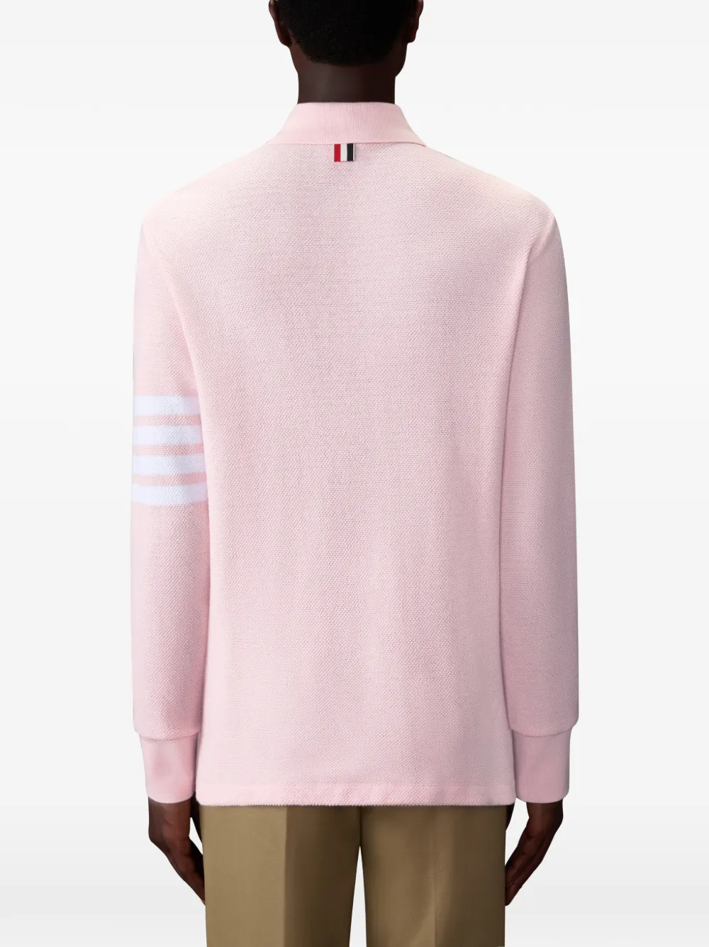 Thom Browne Piqué poloshirt Roze