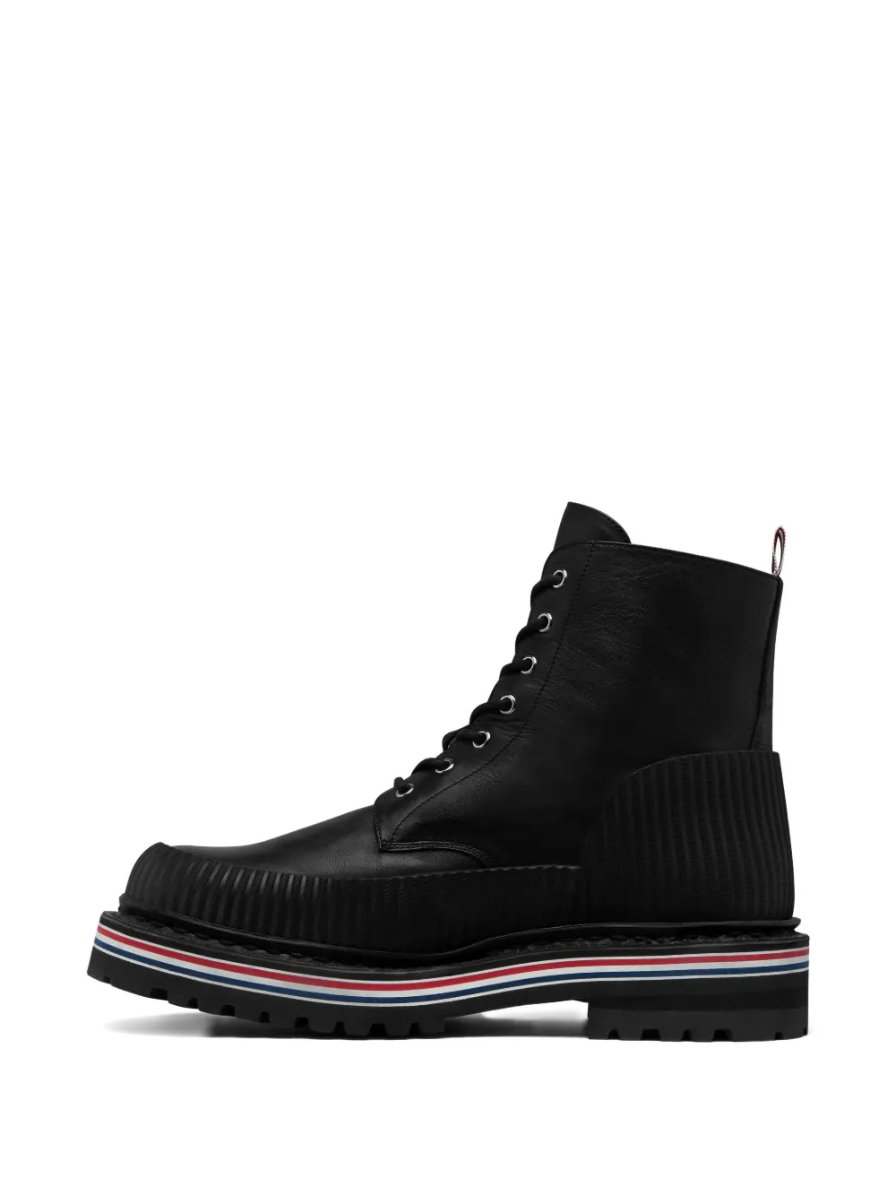 Thom Browne Leren wandellaarzen Zwart