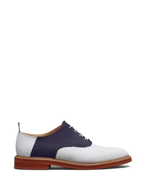 Thom Browne colour-block panelled oxford shoes