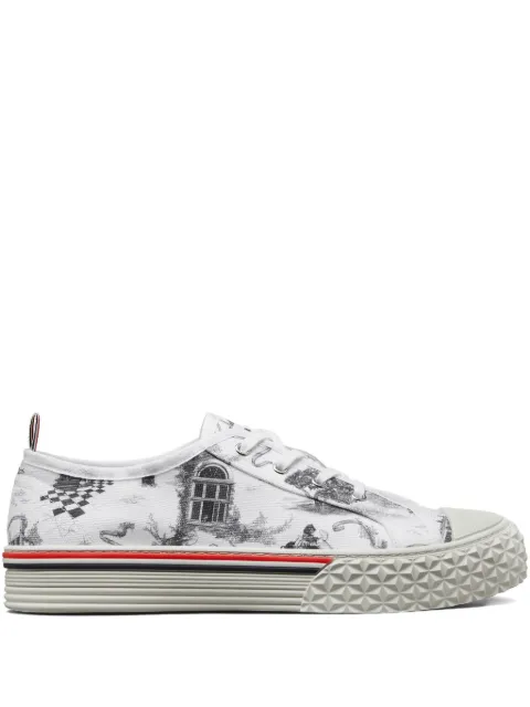 Thom Browne toile low top sneakers