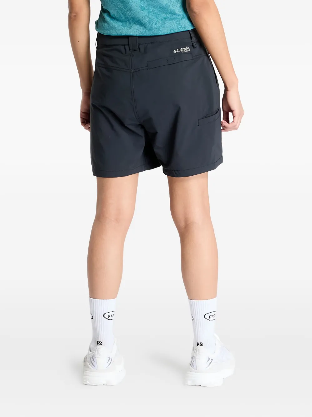 Columbia Summit Valley Ii Button Shorts In Blue