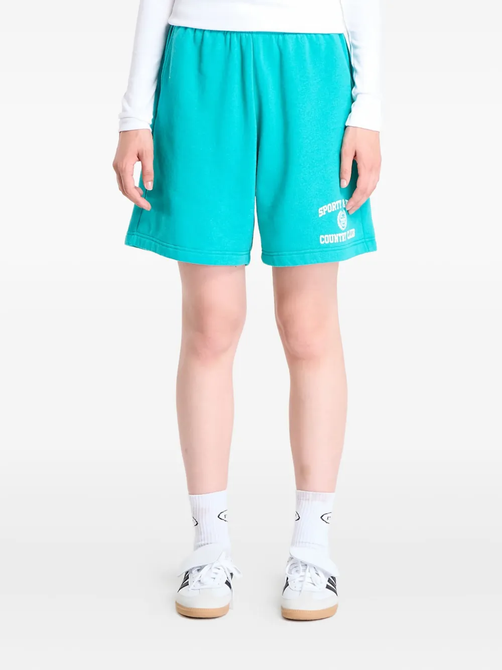 Sporty And Rich Gym Shorts In Green