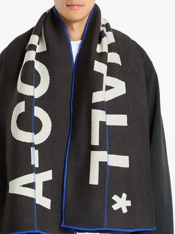 A-COLD-WALL* Typographic Scarf | Grey | FARFETCH