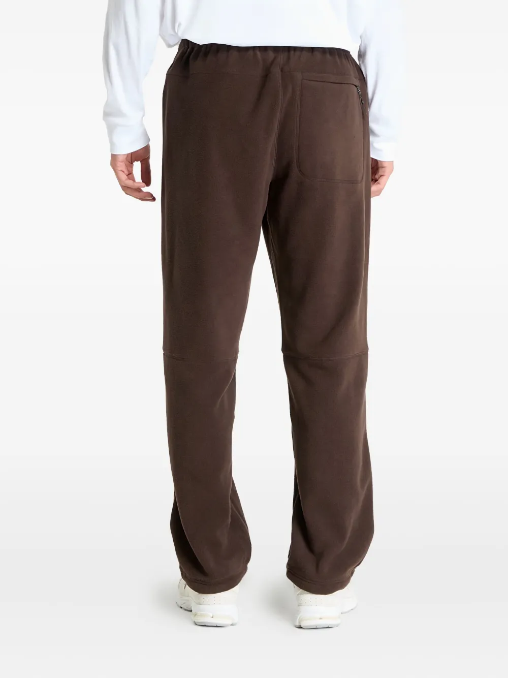 Gramicci Fleece thermo broek met rits Bruin