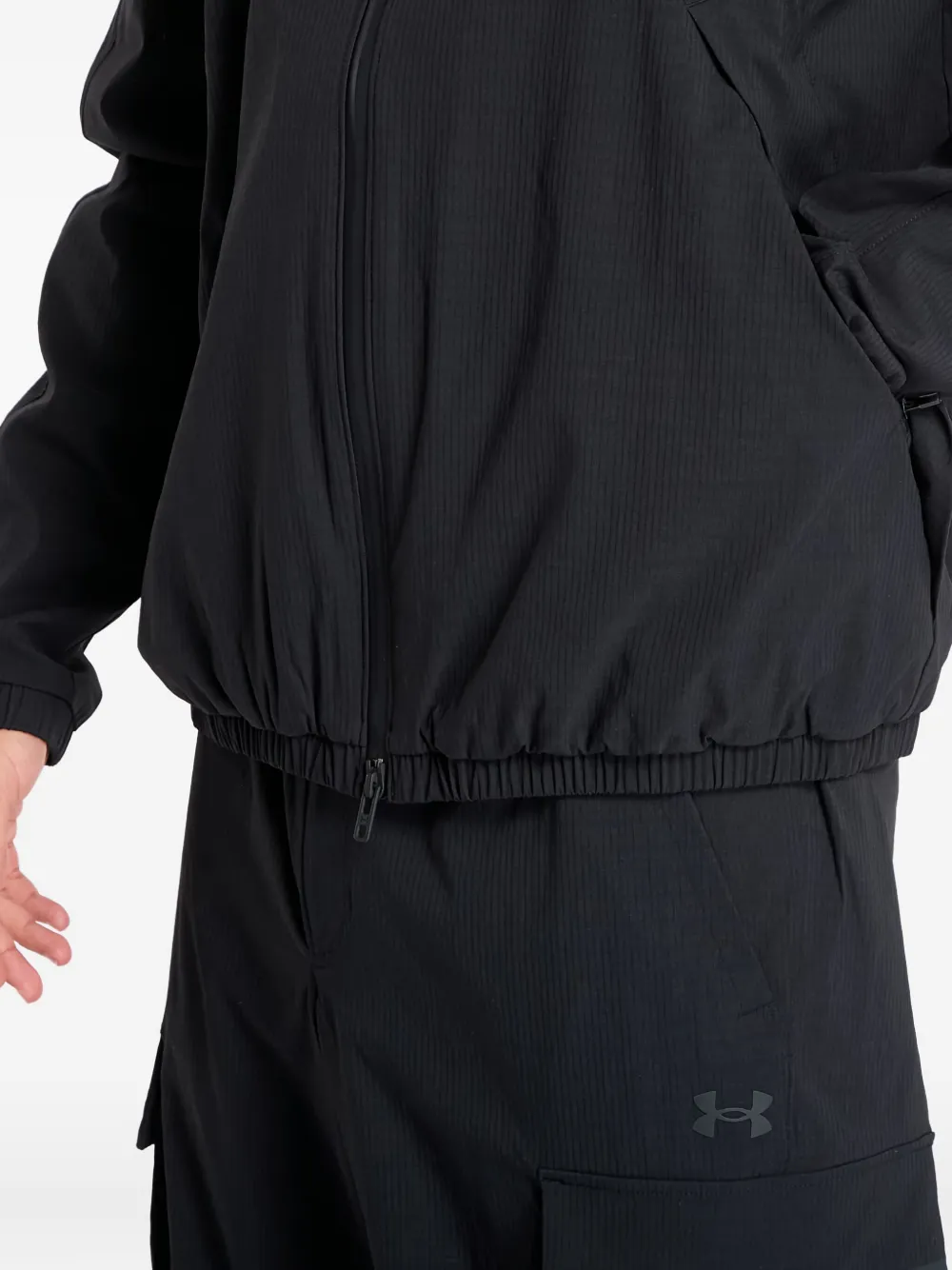 Under Armour Unstoppable Txt Jacket In Black