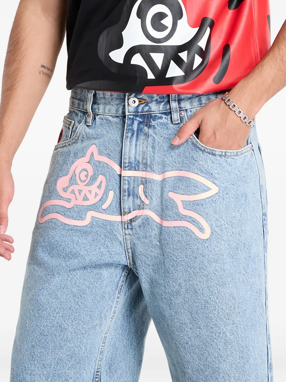 Billionaire Boys Club - Ice Cream Denim Shorts In Blue