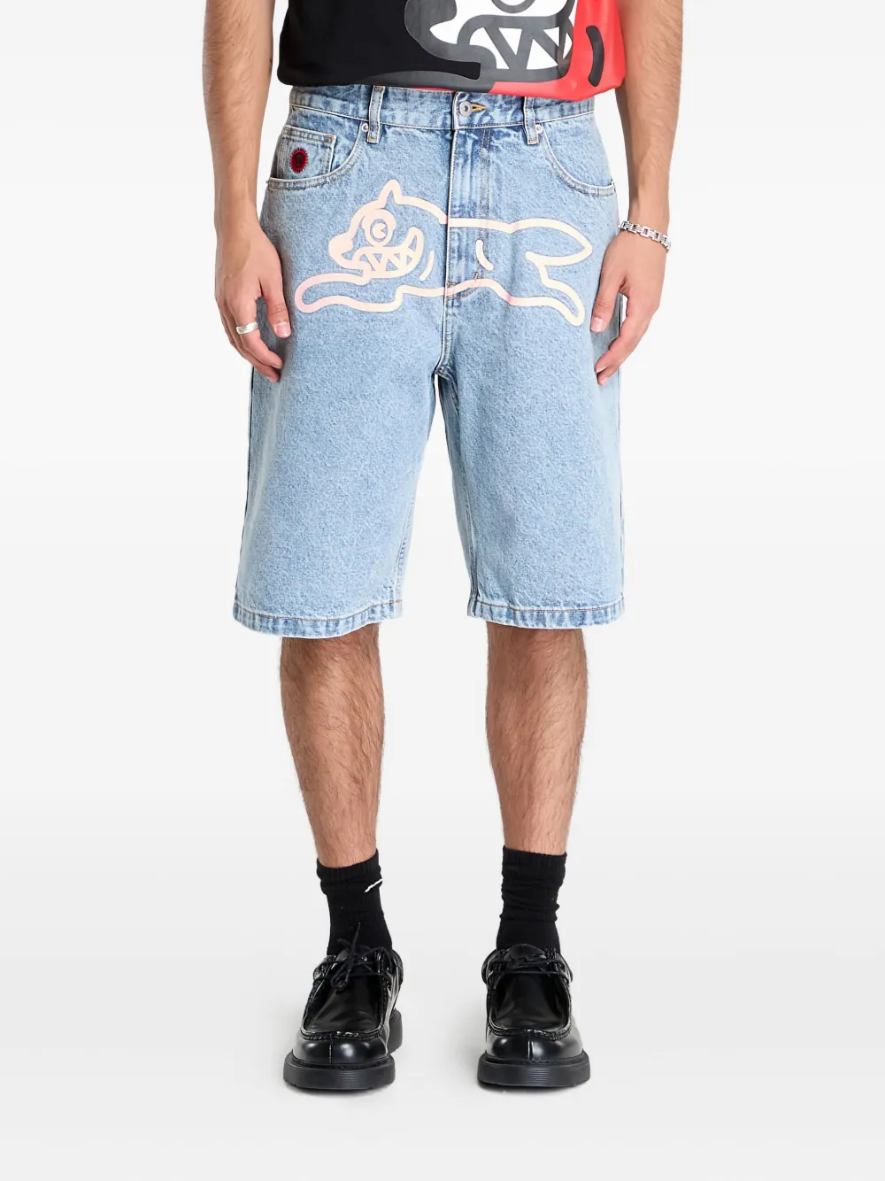 Billionaire Boys Club - Ice Cream Denim Shorts In Blue