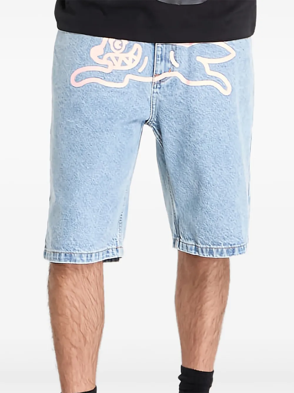 Billionaire Boys Club - Ice Cream denim shorts - Blauw
