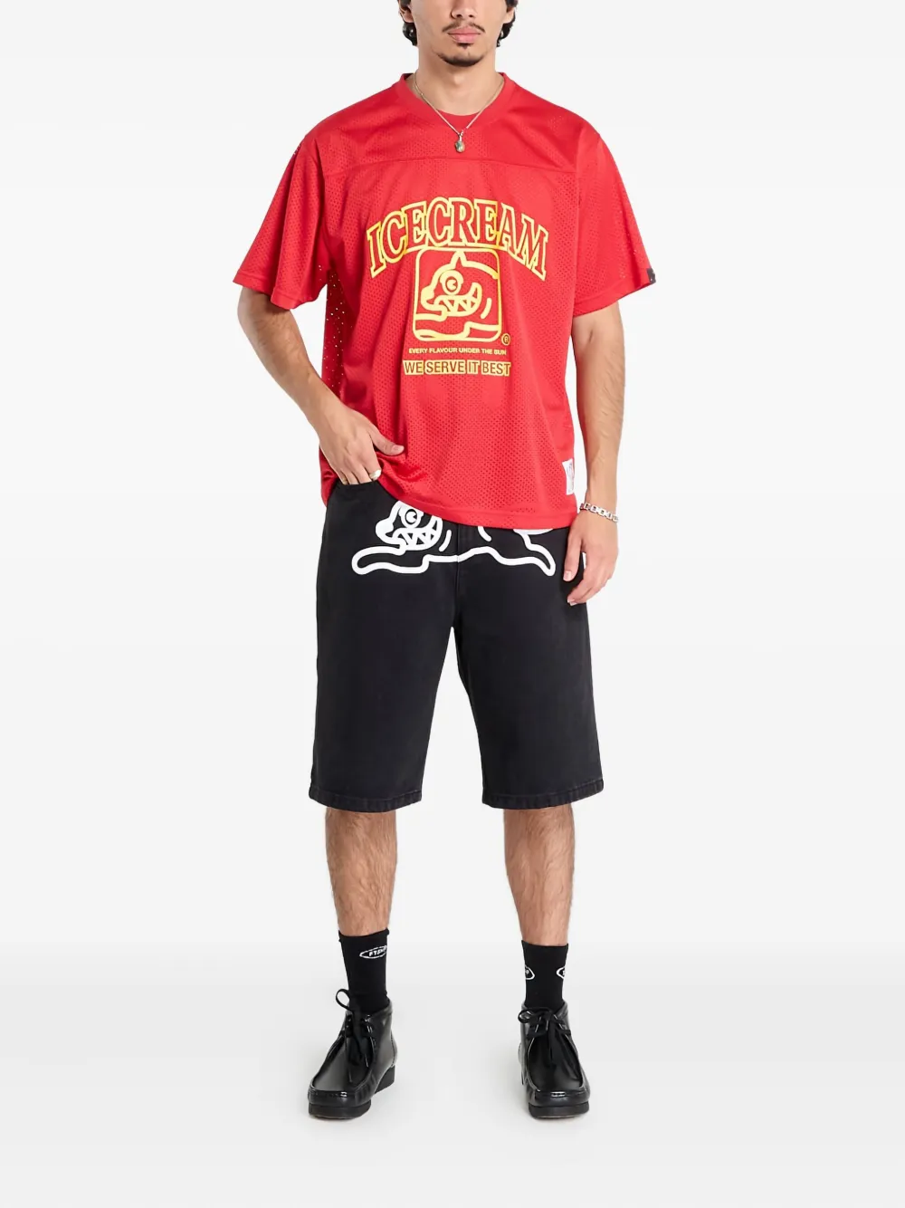 Billionaire Boys Club - Ice Cream Logo-print T-shirt In Red