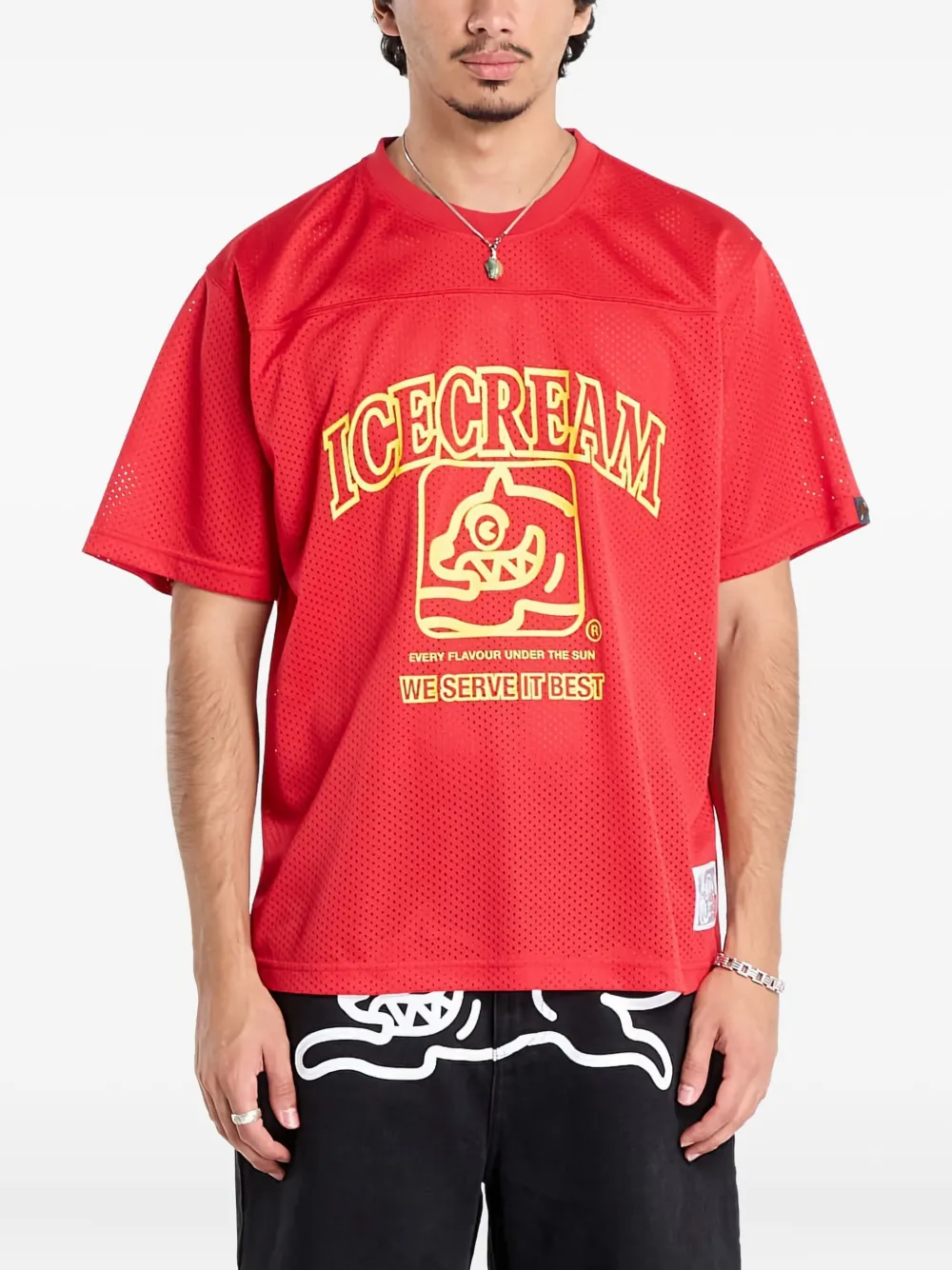 Billionaire Boys Club - Ice Cream Logo-print T-shirt In Red