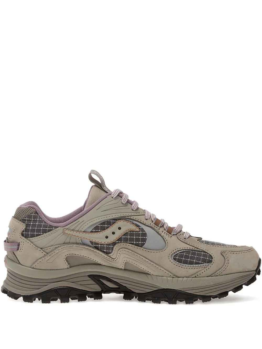 Saucony Grid Aura X panelled sneakers - Toni neutri