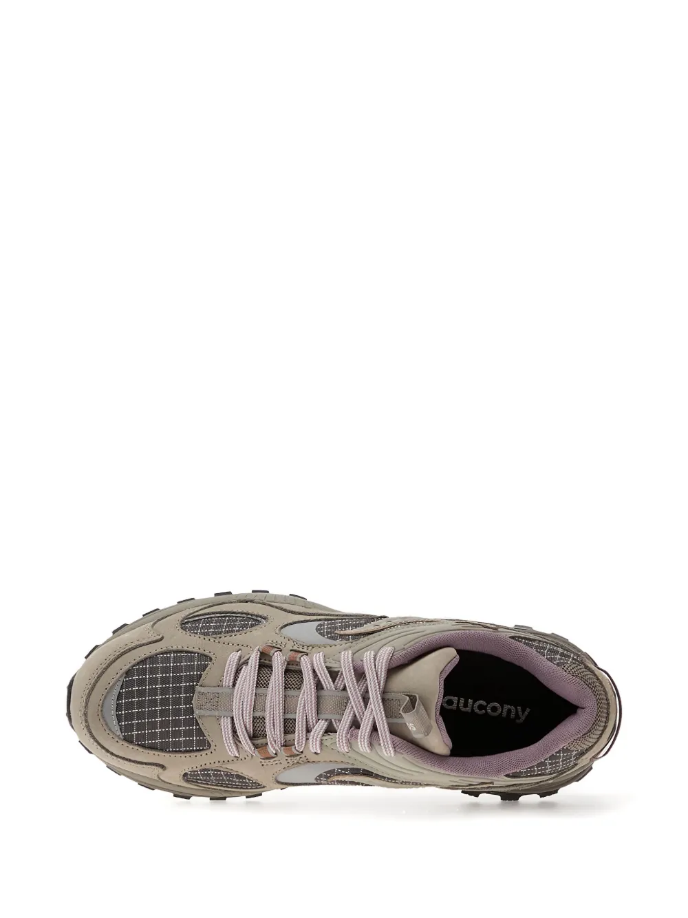 Saucony Grid Aura sneakers met vlakken Beige