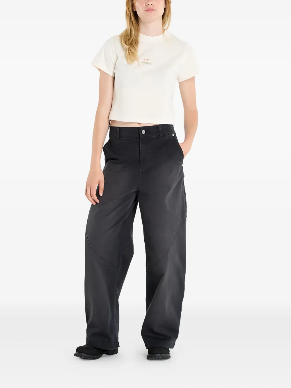 Jordan stretch-cotton jeans - Zwart