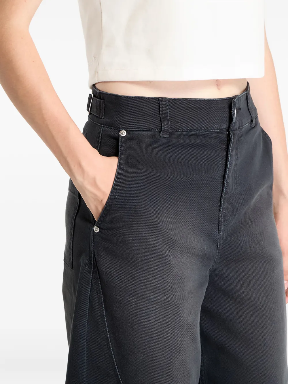 Jordan Stretch-cotton Jeans In Animal Print