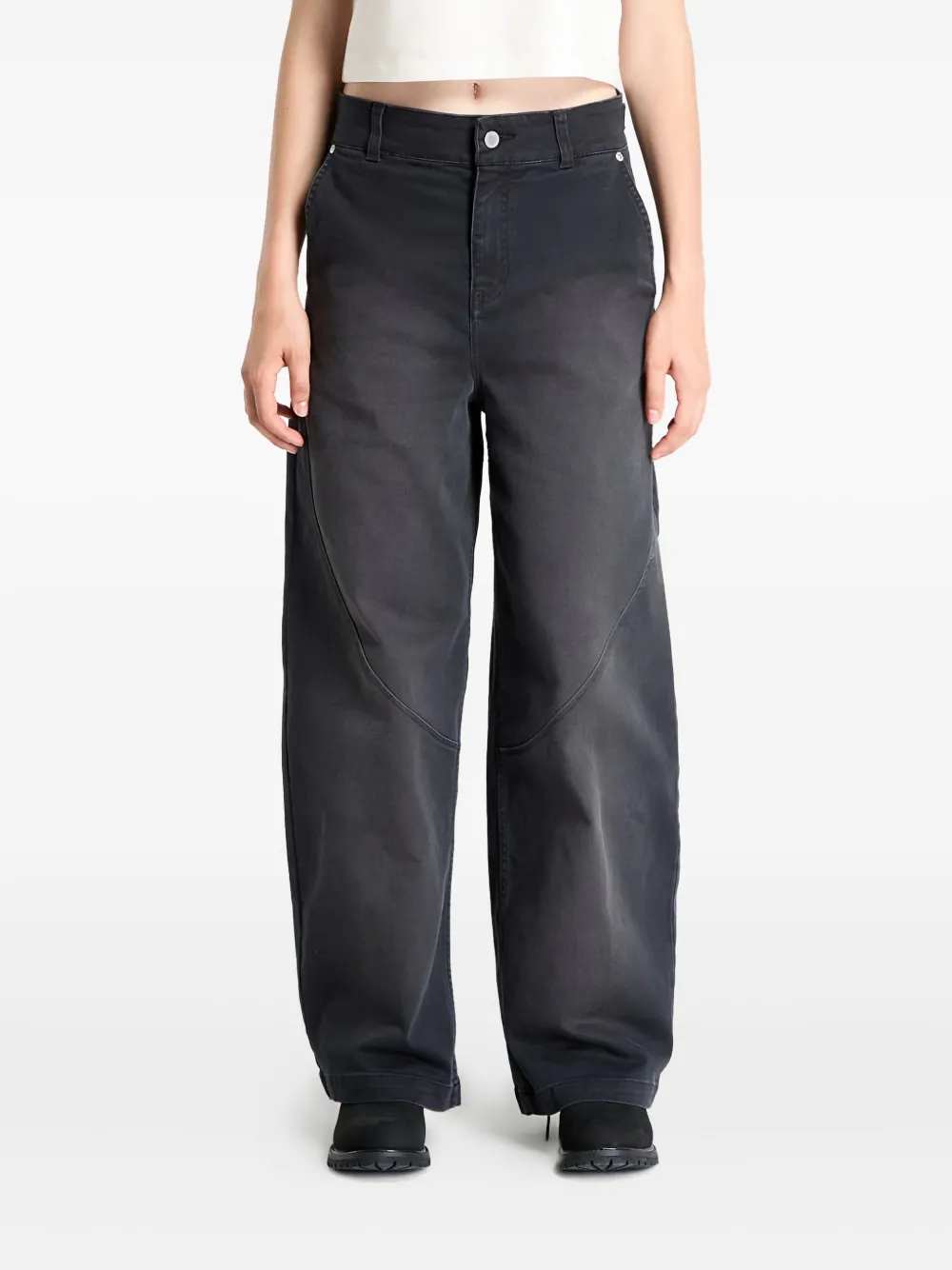 Jordan Stretch-cotton Jeans In Animal Print