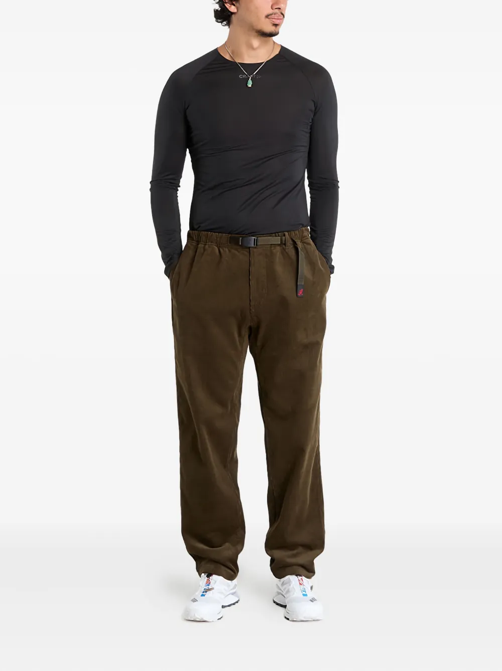 Gramicci Corduroy Belted Pant - Bruin