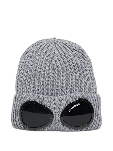 C.P. Company goggle merino wool beanie