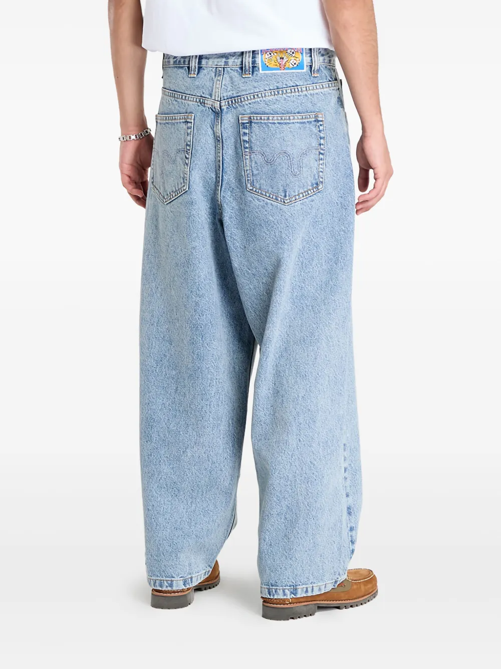 ICECREAM Jeans met logo Blauw