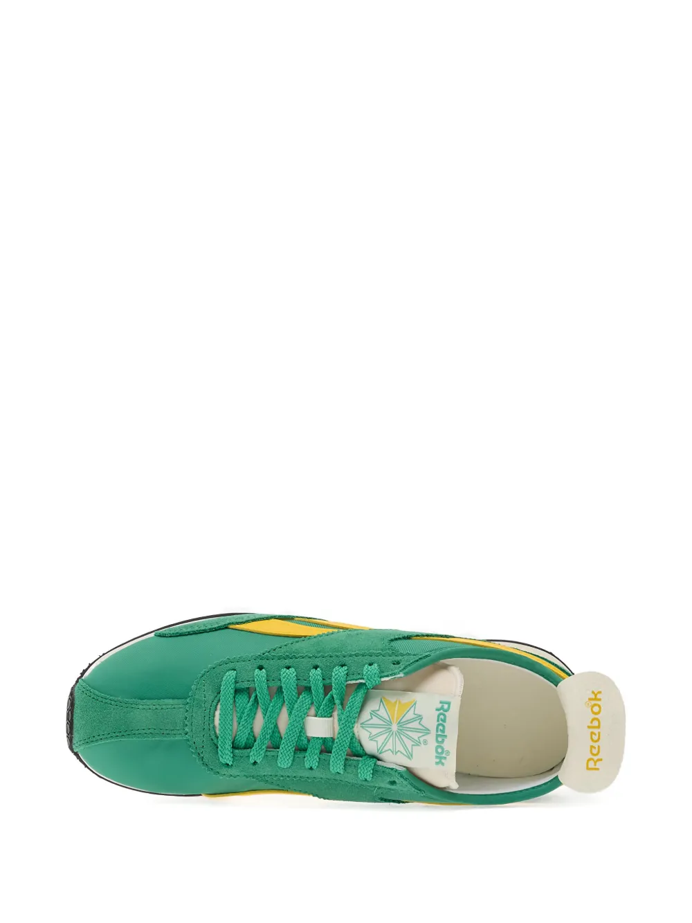 Reebok R400 Lace-up Sneakers In Green