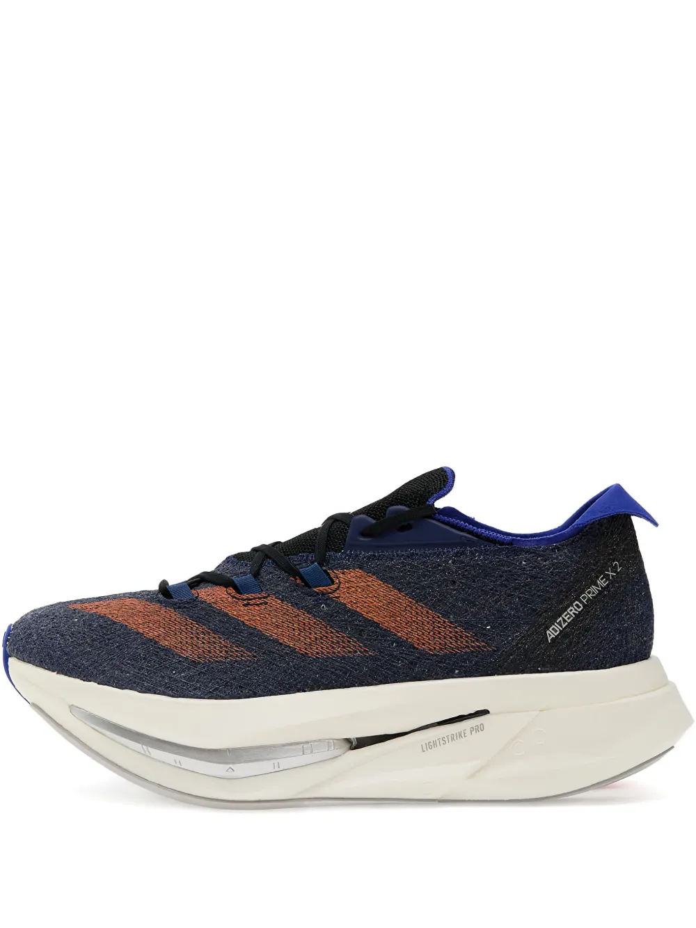 Adidas Originals Adizero Prime X 2 Strung Lace-up Sneakers In Blue