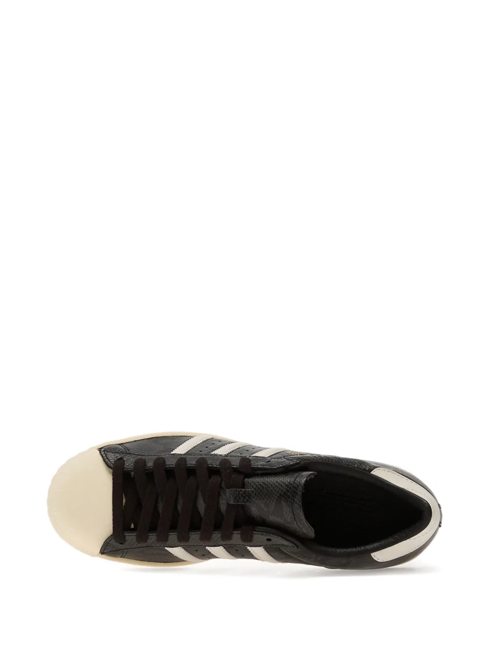 adidas Superstar gestreepte sneakers Zwart