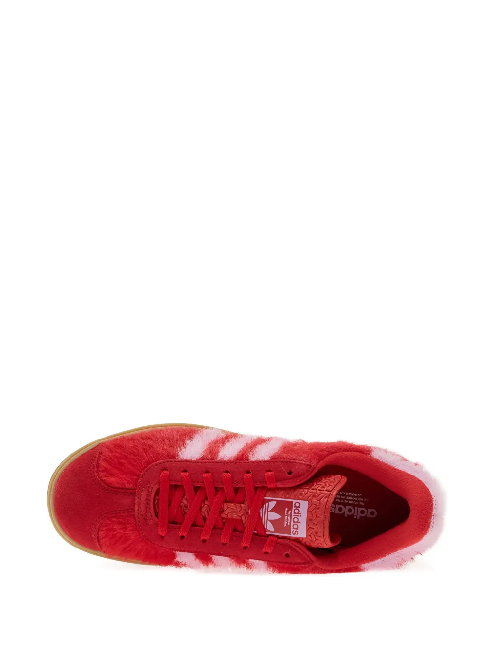 adidas Gazelle Bold sneakers met plateauzool Rood