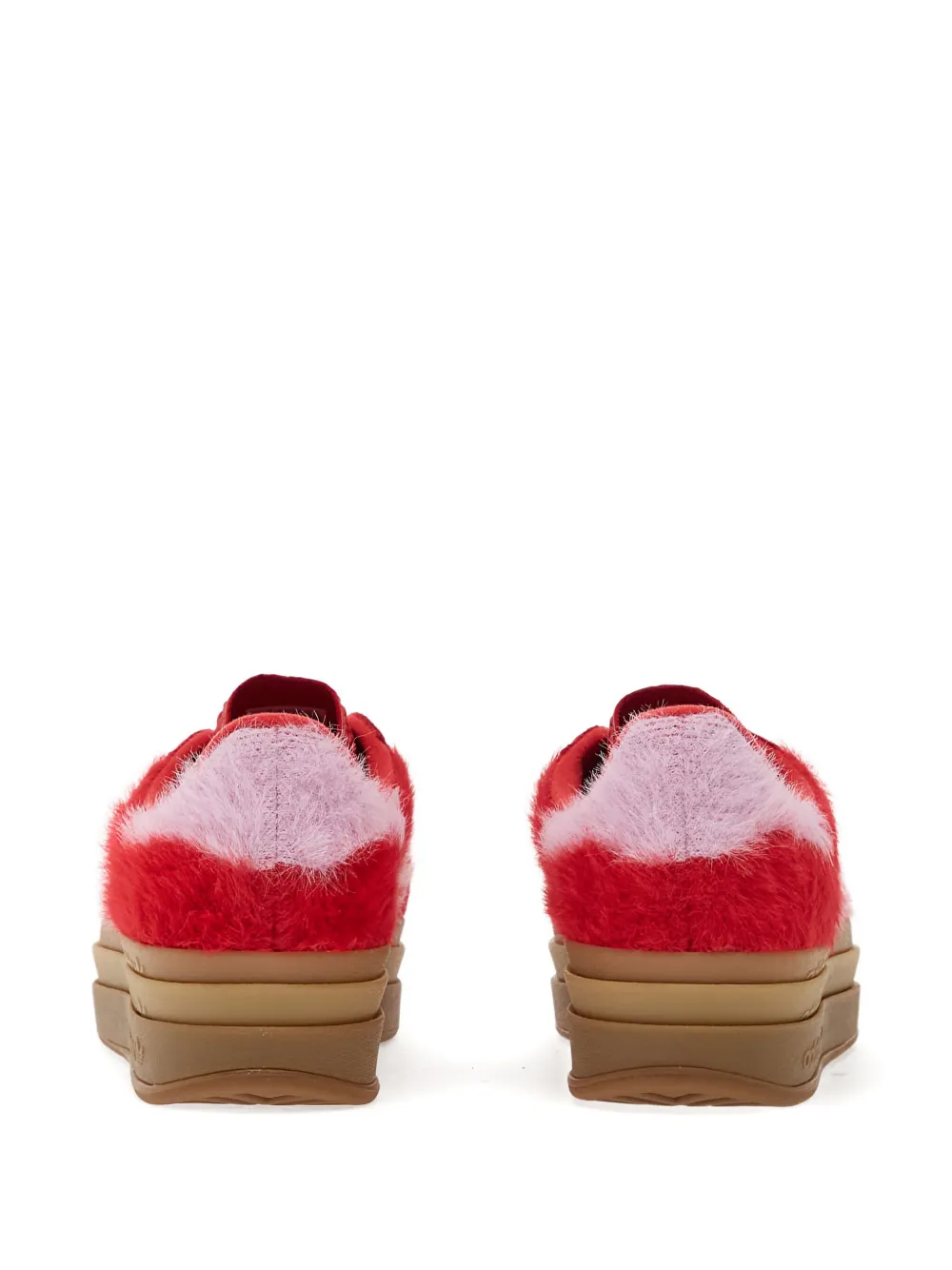 adidas Gazelle Bold sneakers met plateauzool Rood