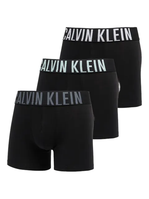 Calvin Klein logo-waist boxer pack (pack of three)