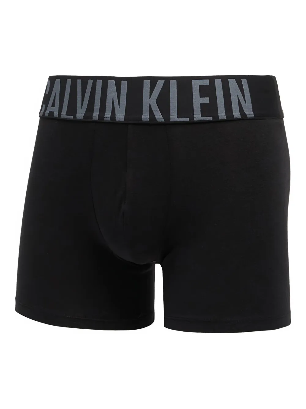 Calvin Klein Logo-waist Boxer Pack (pack Of Three) In Black