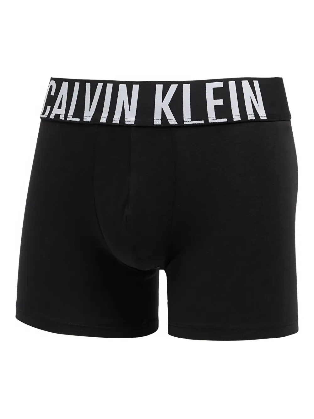 Calvin Klein Logo-waist Boxer Pack (pack Of Three) In Black
