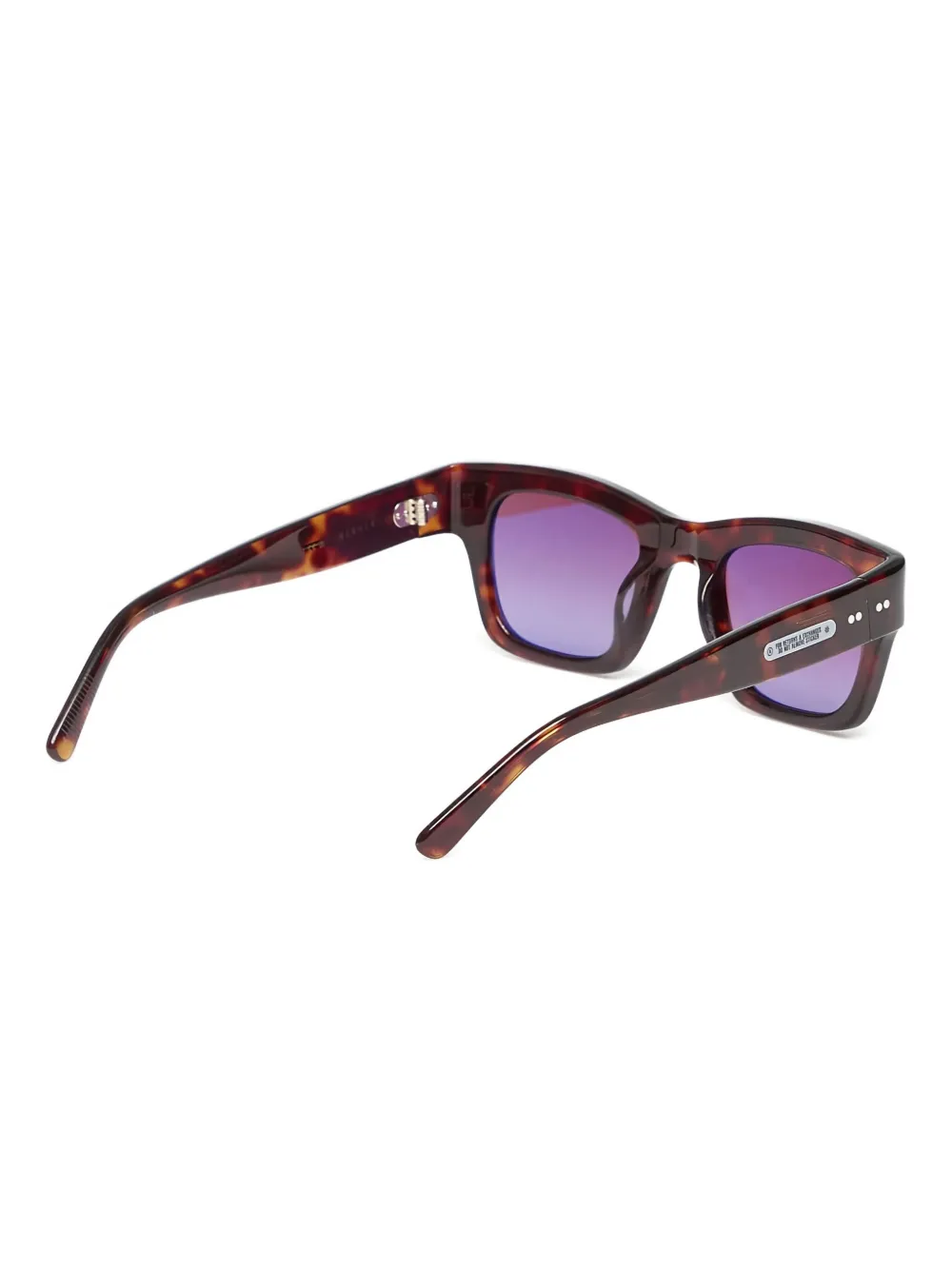 akila Zonnebril met vierkant montuur Bruin