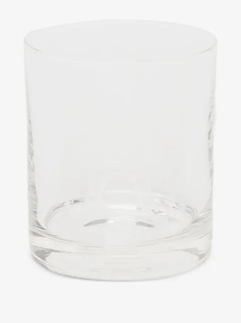 A BATHING APE® graphic glass cup