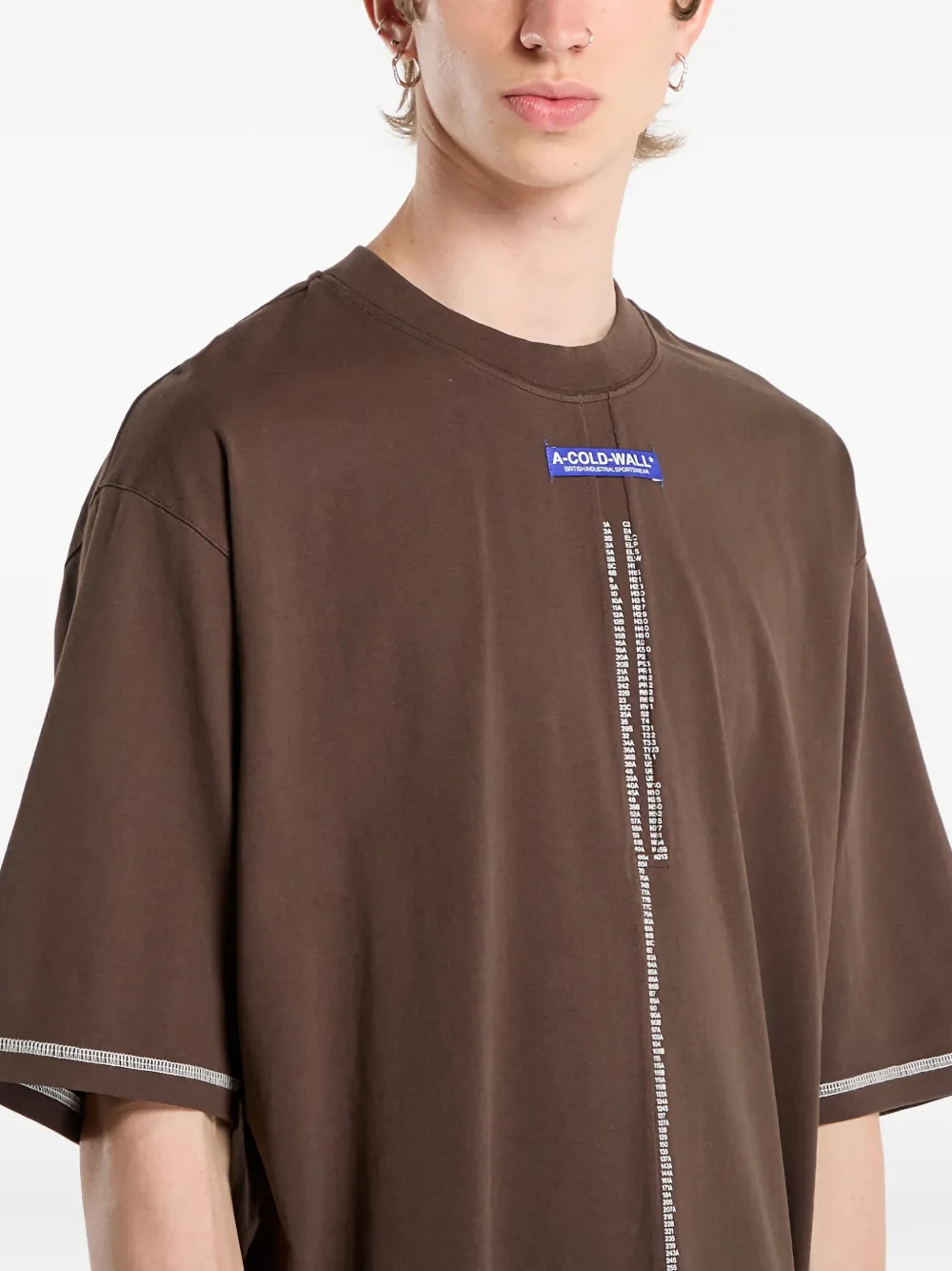 A-COLD-WALL* Night Shift T-shirt Bruin