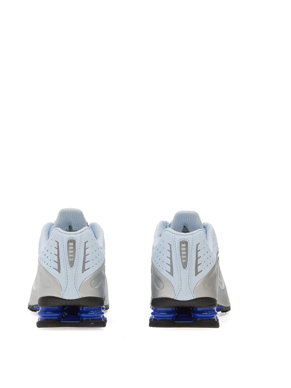 Nike Shox R4 geperforeerde sneakers Blauw